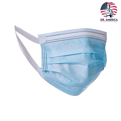 3Ply Disposable Procedure Face Mask – ASTM Level 2 (Minimum 98% bacteria filtration) – Dr. America
