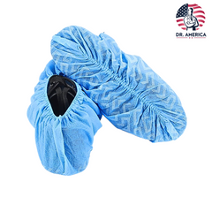Non Skid Shoe Covers made with Very Thick 30gsm Spunbond & Slip Resistant Sole Layers to Maximize Shoe Grip, FDA Approved – Dr. America